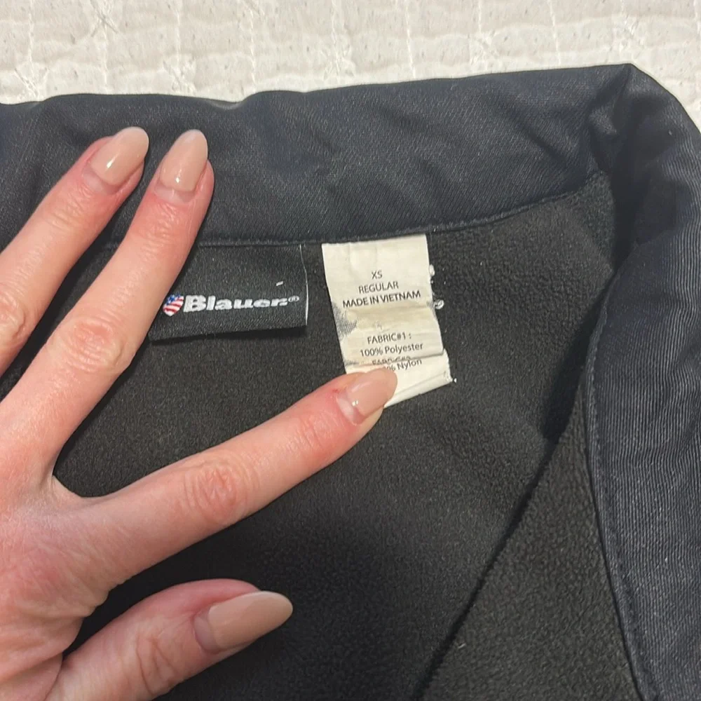 4/$20! Blauer tactical quarter zip pullover Navy Blue. Size XS - Picture 4 of 4